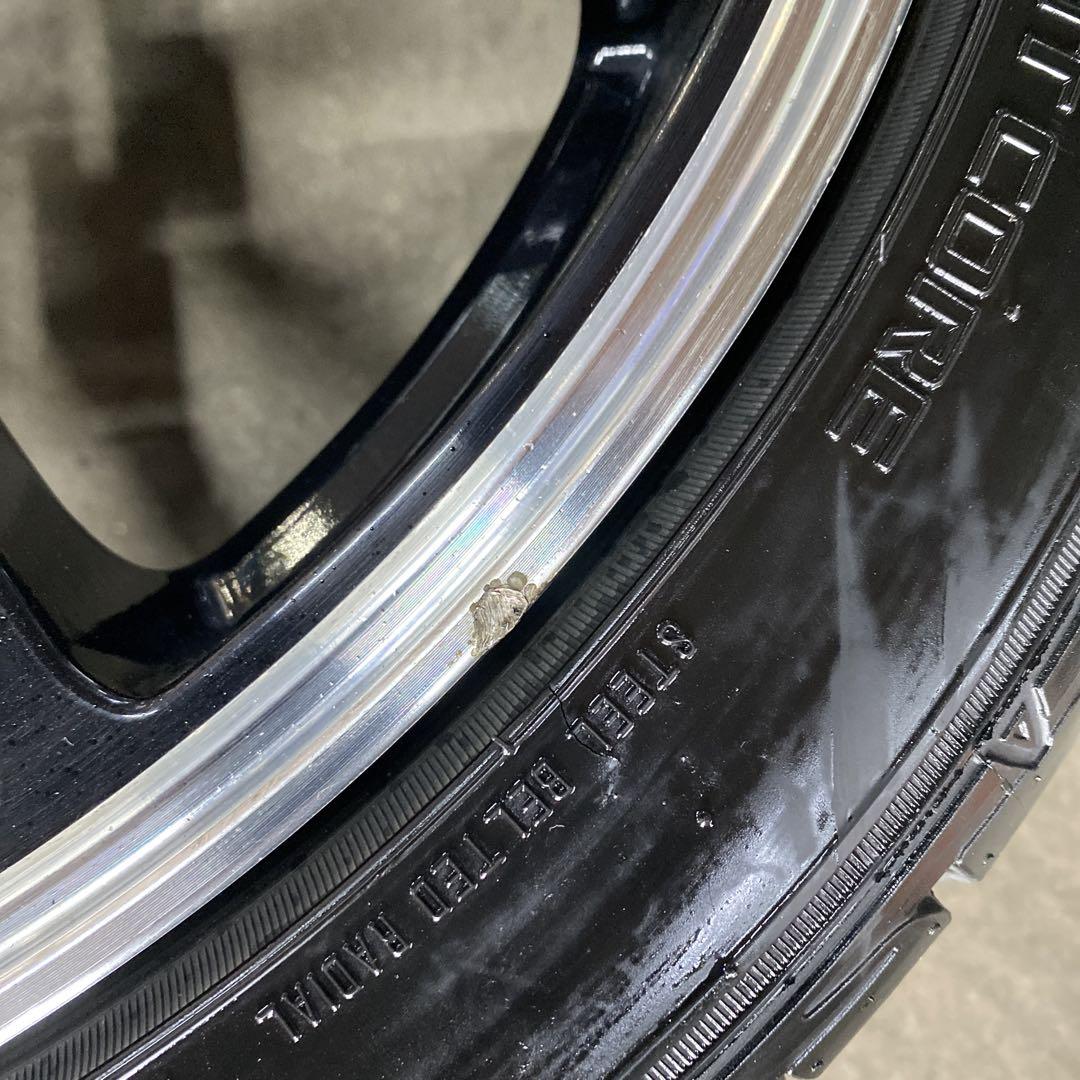 中古溝あり‼️18インチホイールセット 225/40R18プリウス等