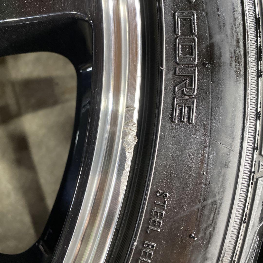 中古溝あり‼️18インチホイールセット 225/40R18プリウス等