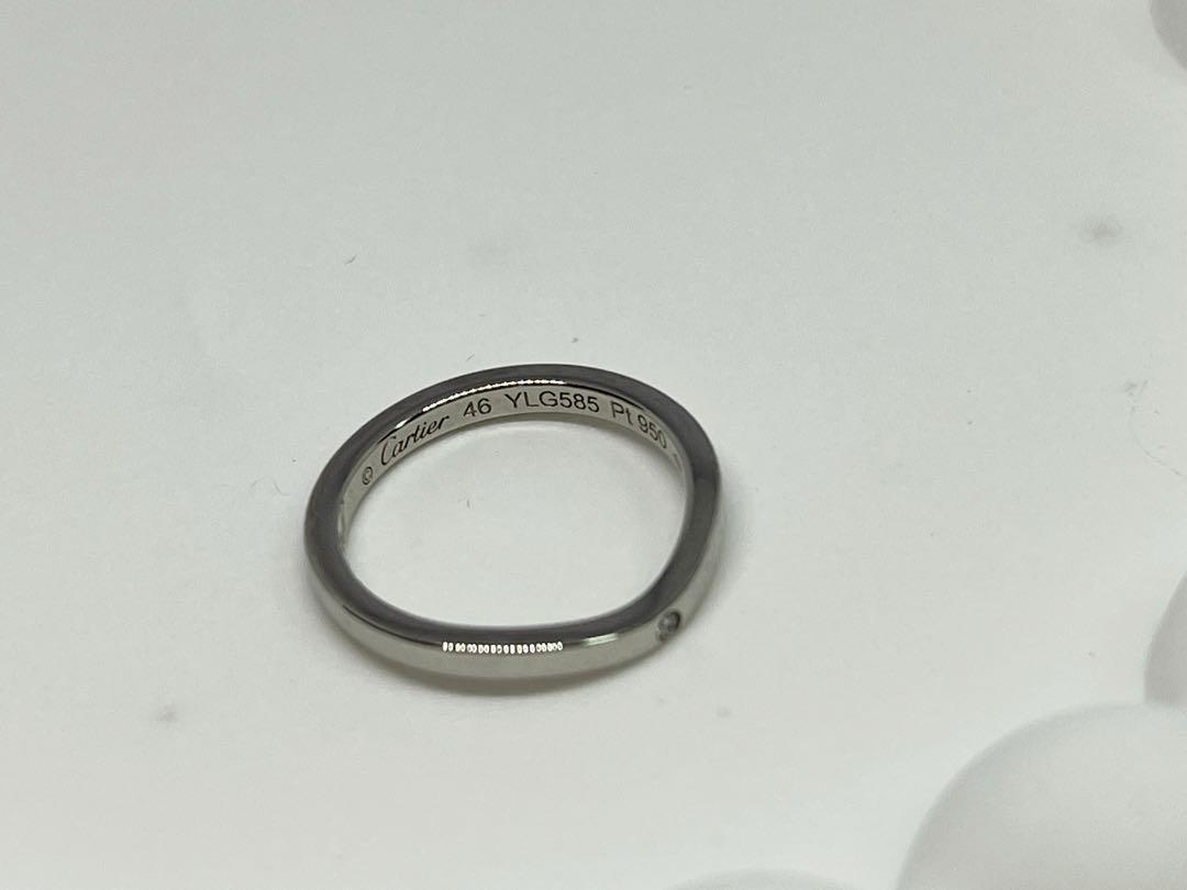 Cartier Pt950 バレリーナ リング 3PD ダイヤ　EG0011