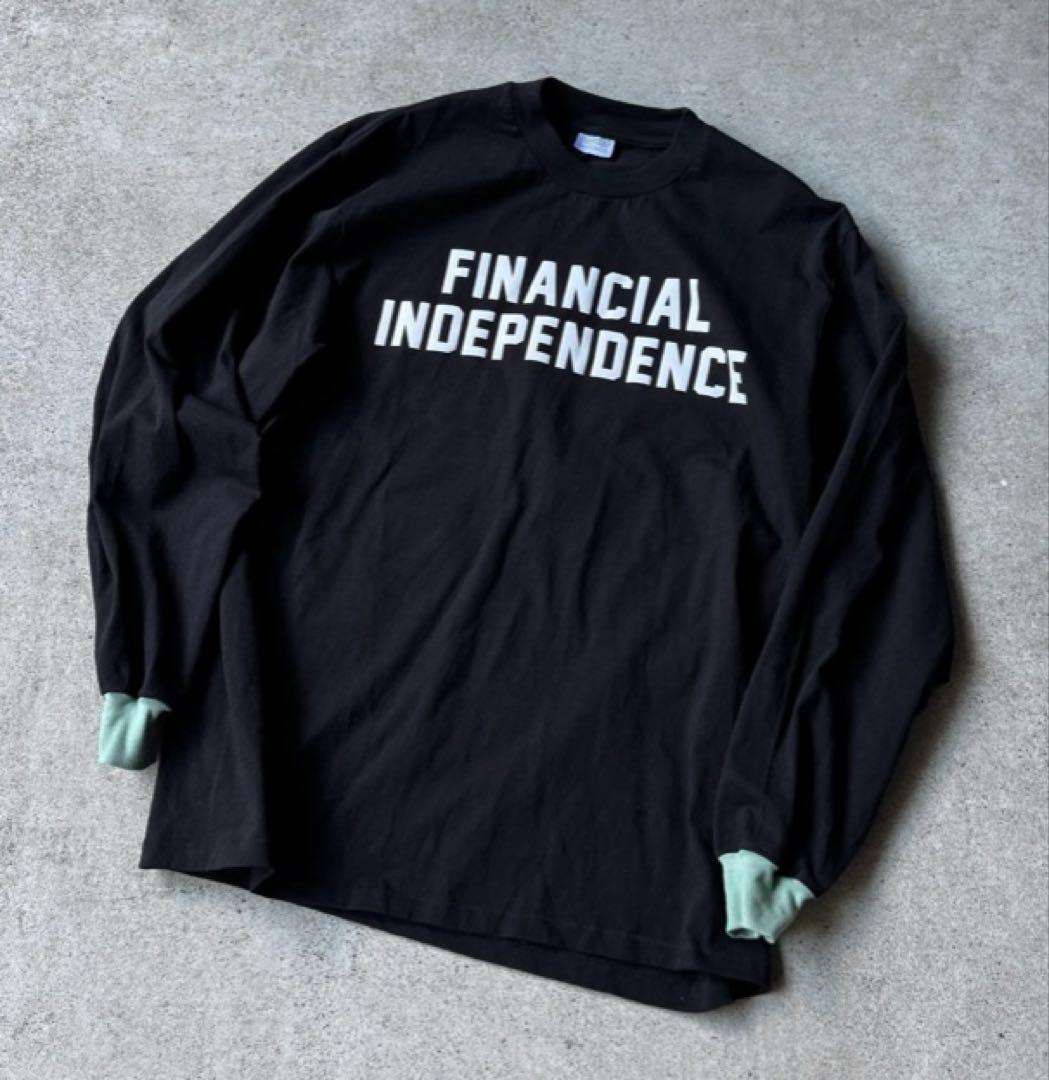 未開封新品♪anytee Financial Independent Tee