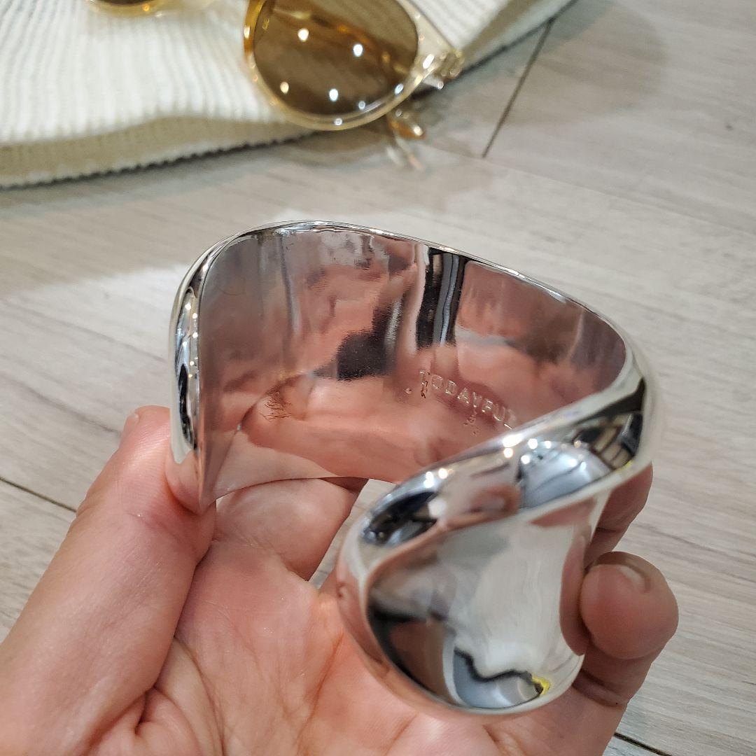 TODAYFUL ニュアンスワイドカフ SILVER925コーティング