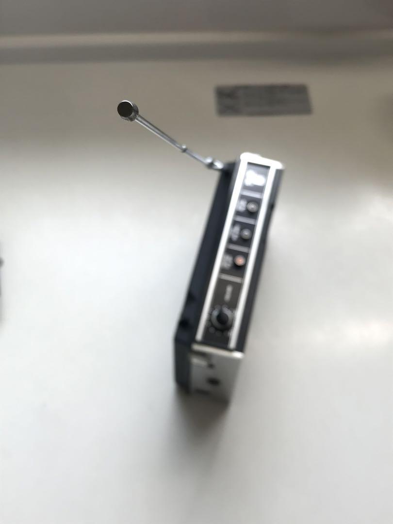 ナショナルPANASONIC 2BANDラジオ RF-656 タイマー付