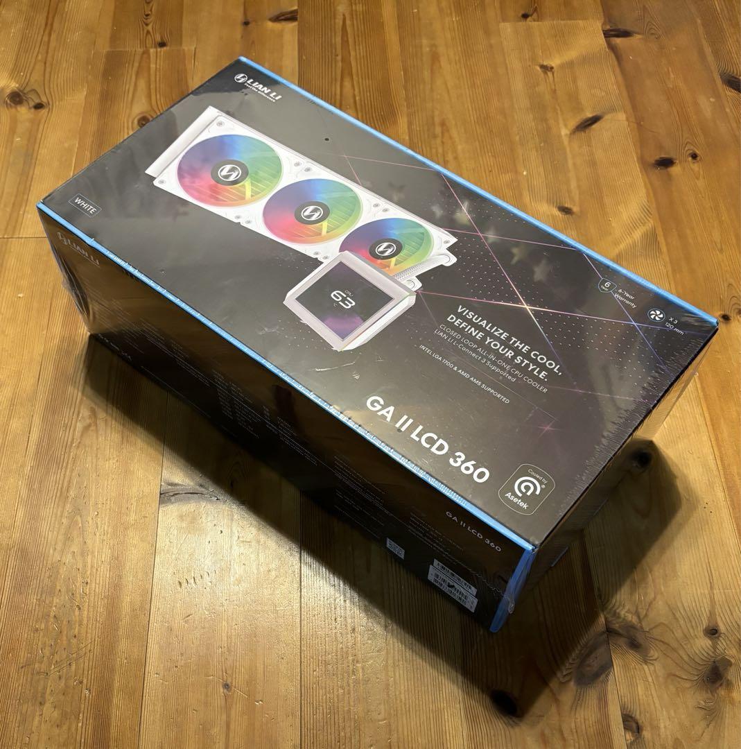 【シュリンク付き】LIANLI CPUクーラー GA II LCD 360
