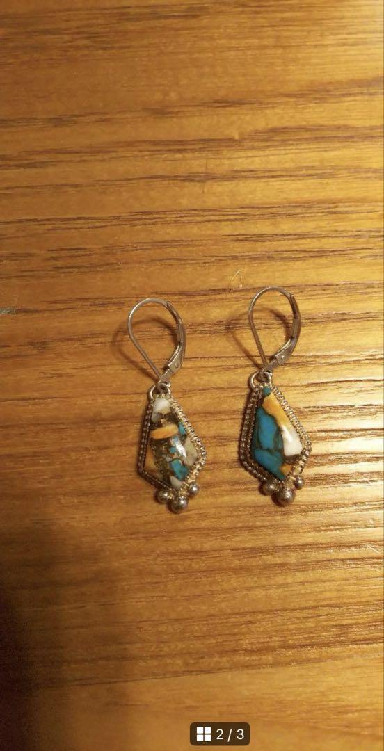 mau jewelry ピアス ターコイズ