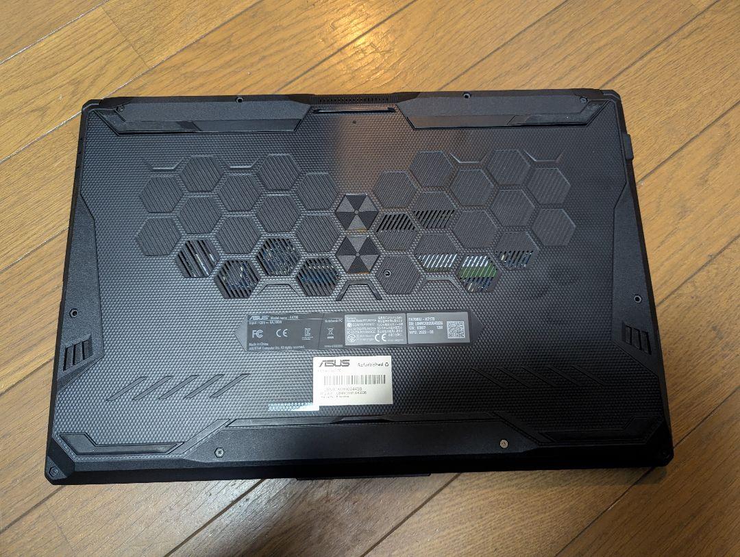 ASUS TUF GAMING A17 ジャンク ASUS TUF GAMING A17 ジャンク