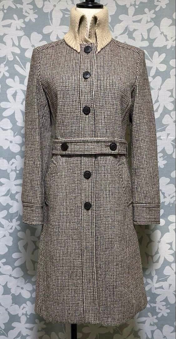 MACPHEE Harris Tweed トゥモローランド ウール コートM・MACPHEE