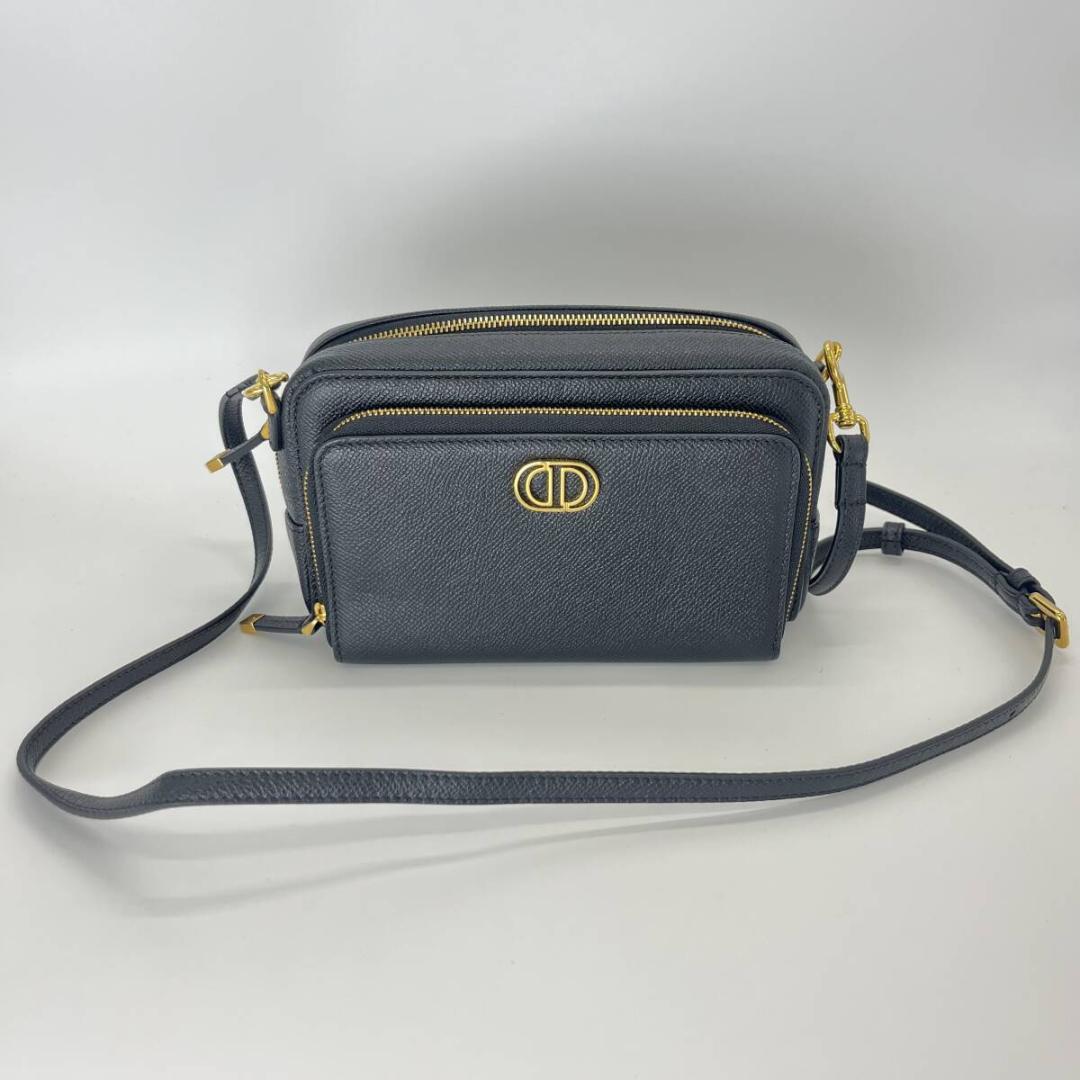 DIOR ディオール ショルダーバッグ ブラック ゴールド金具 高級 斜め掛け
