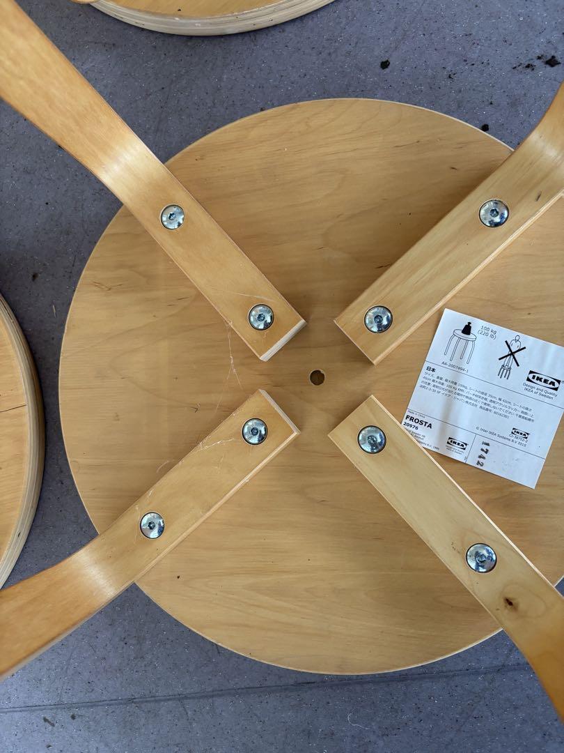 IKEA イケア　FROSTA フロスタ　スツール　廃盤品　4脚