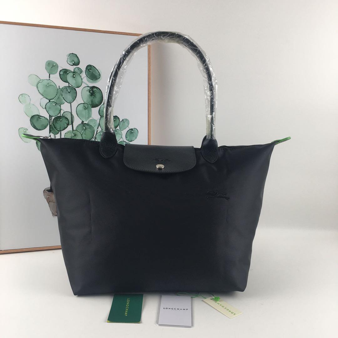 【新品】LONGCHAMP ル プリアージュ トート L ブラック 黒刺繍