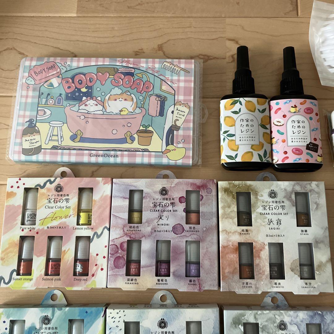 隠れ工房GreenOcean 作家のためのレジン 宝石の雫 シリコンモールド