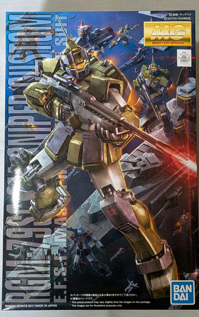 衝撃特価 新品未開封】MG ジム・スナイパー カスタム リックディアス 量産 ロボット
