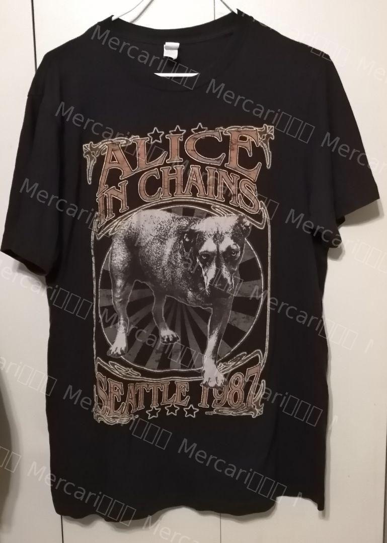 アリス・イン・チェインズ alice in chains Tシャツ Mサイズ