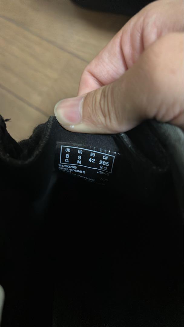 Clarks ワラビー エヴォブーツ スエード黒迷彩 クラークス