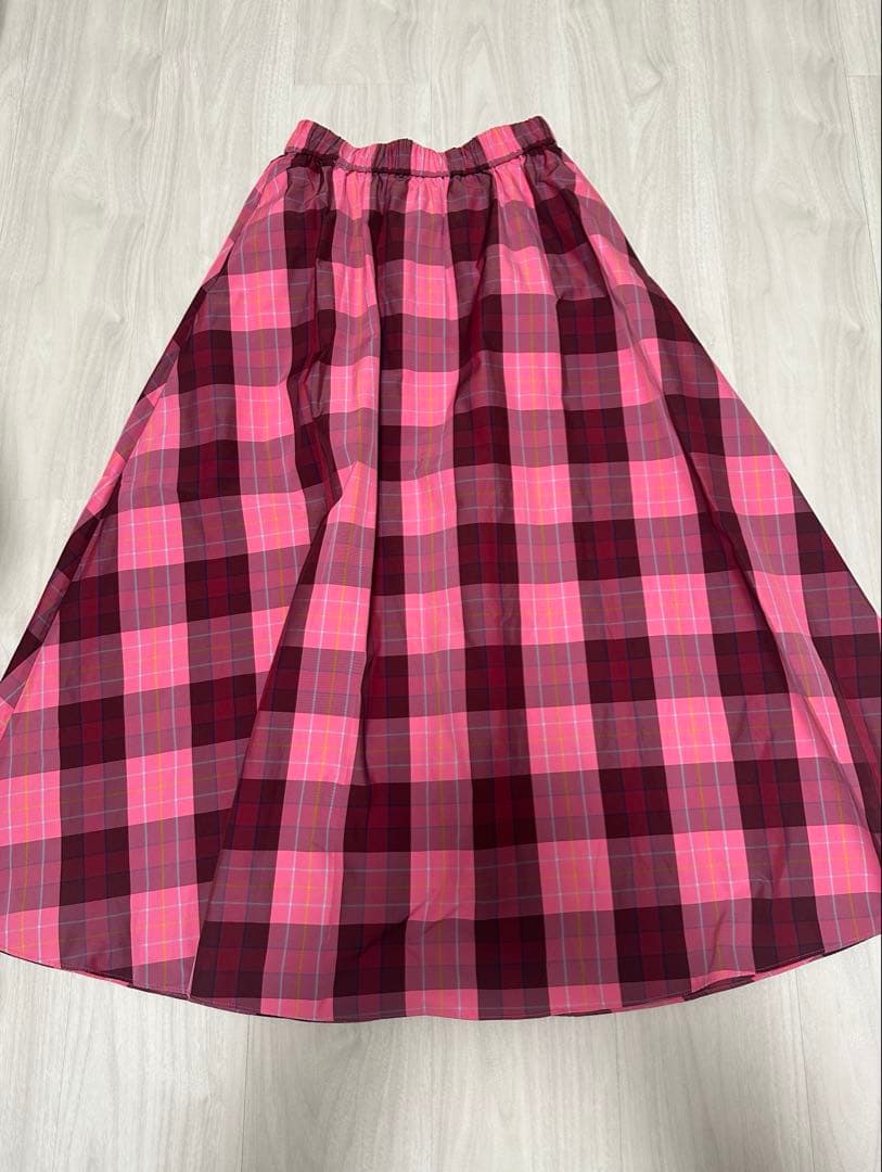 kate spade ケイトスペード チェックスカートXXS以下 kate spade new york