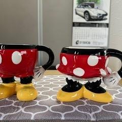 ⭐︎ミッキー　ミニー　ペアコップマグカップ