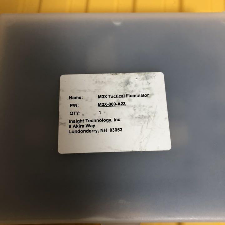 ミリタリー㊍ 実物 INSIGHT M3X SU-233 タクティカルライト 9Ldsu-m72155637609 しましたが