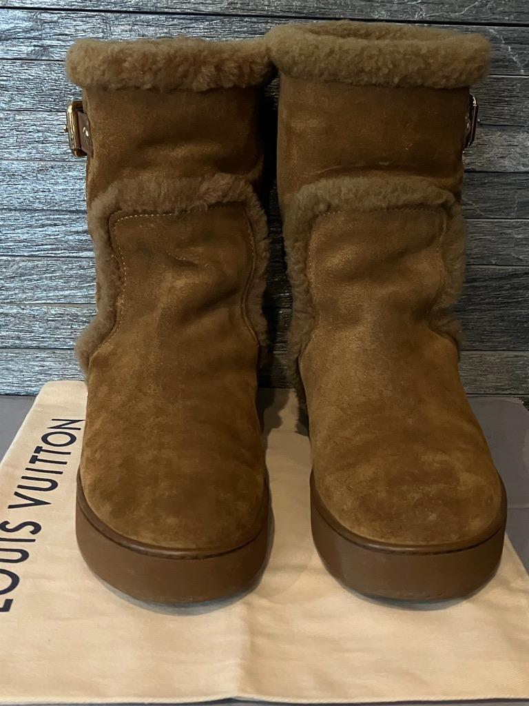 Louis Vuitton ブーツ ムートンボア 37 (23-23.5cm)