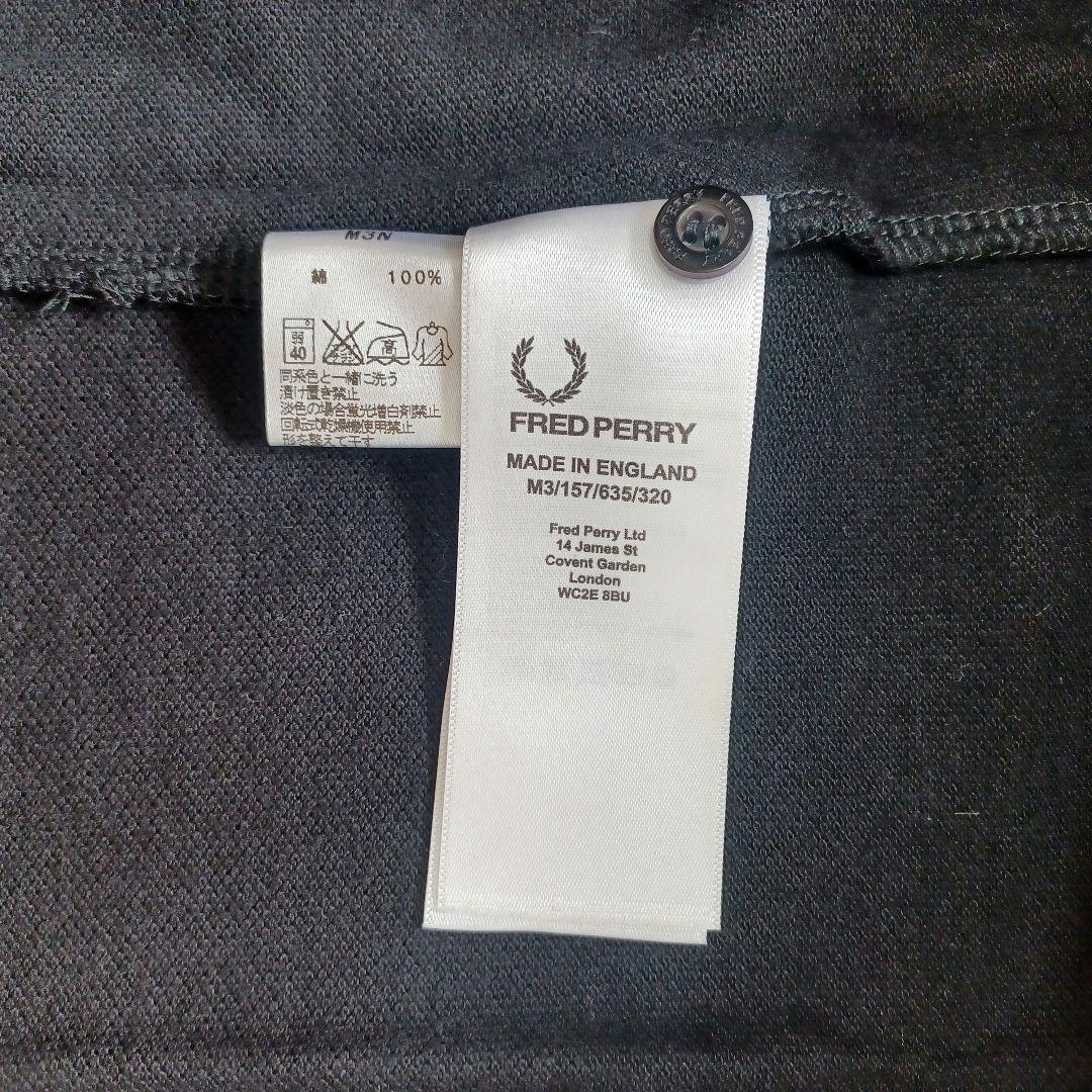 新品 FRED PERRY M３N ブラック 半袖ポロシャツ M フレッドペリー