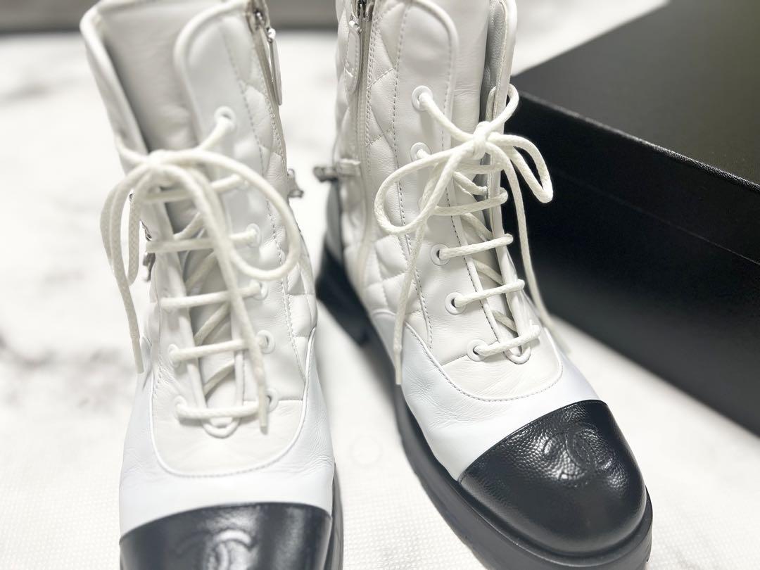定価25万】CHANELブーツ36○美品○チェーン付き