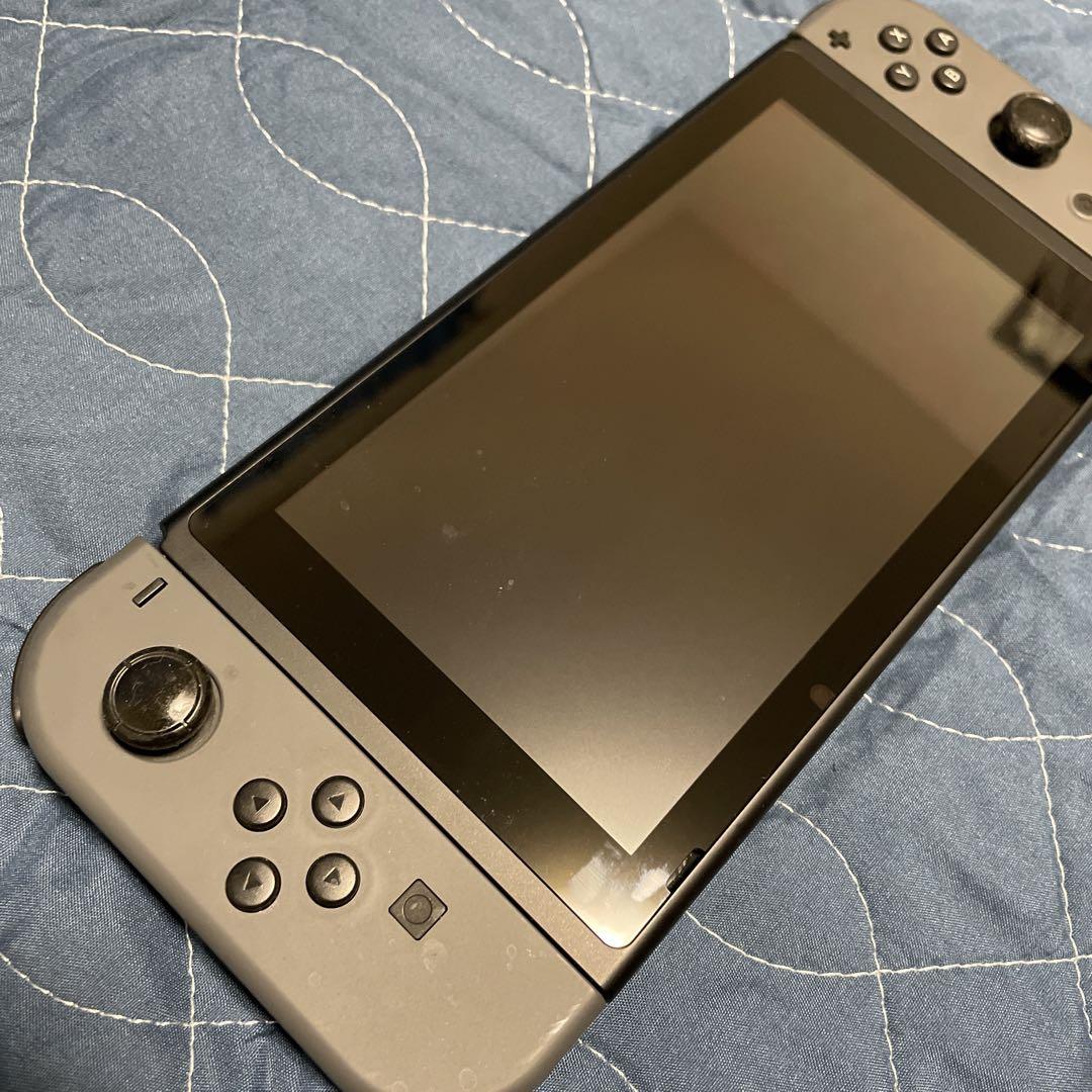 Nintendo Switch 本体 グレー /桃太郎電鉄付 - メルカリ