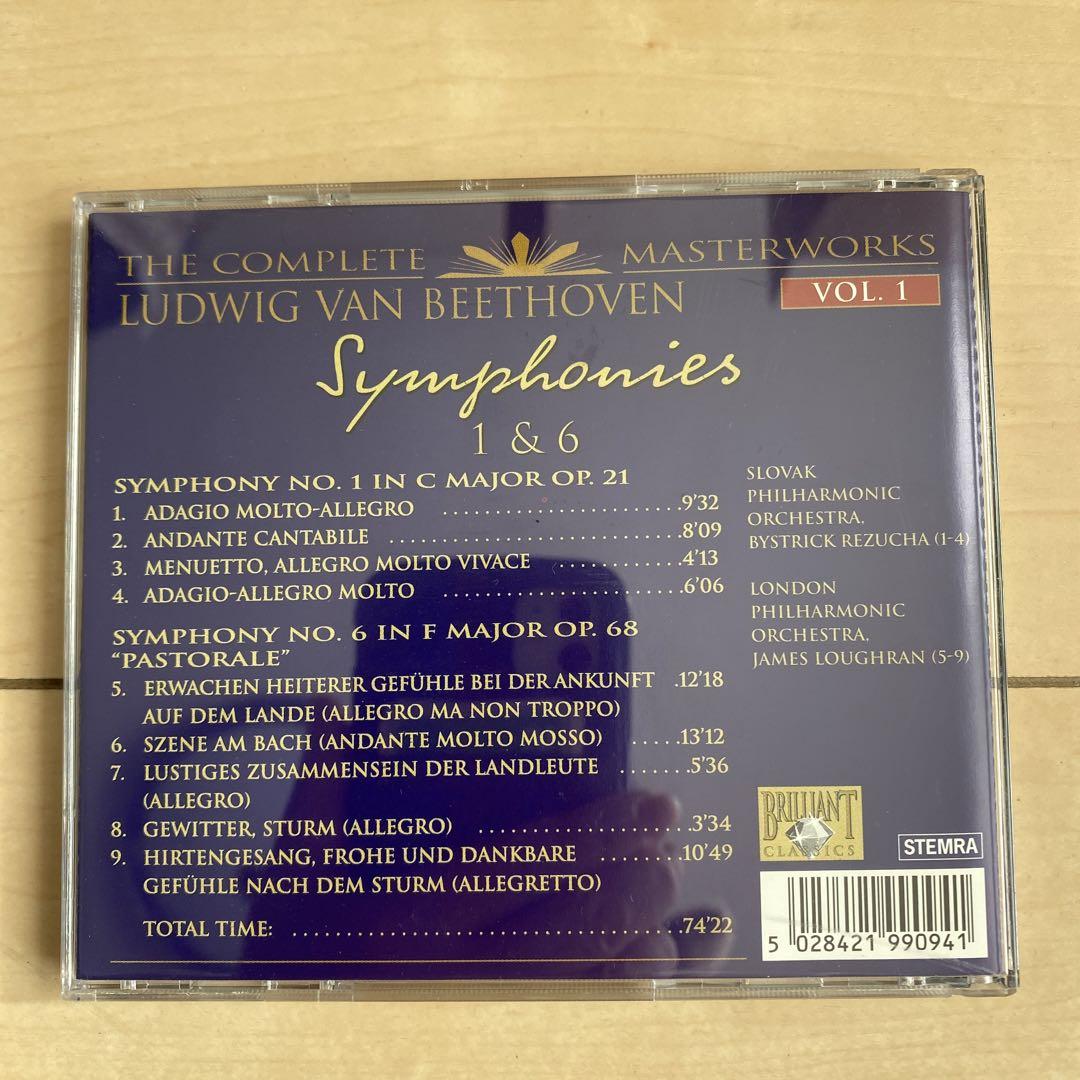 ロンドンフィル他 :ベートーヴェン交響曲第1.2.4.6番(2CD