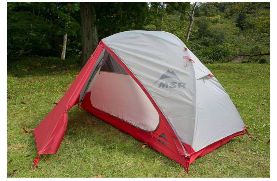 MSR ELIXIR 1 山岳テント レッド 新品未使用 保証付