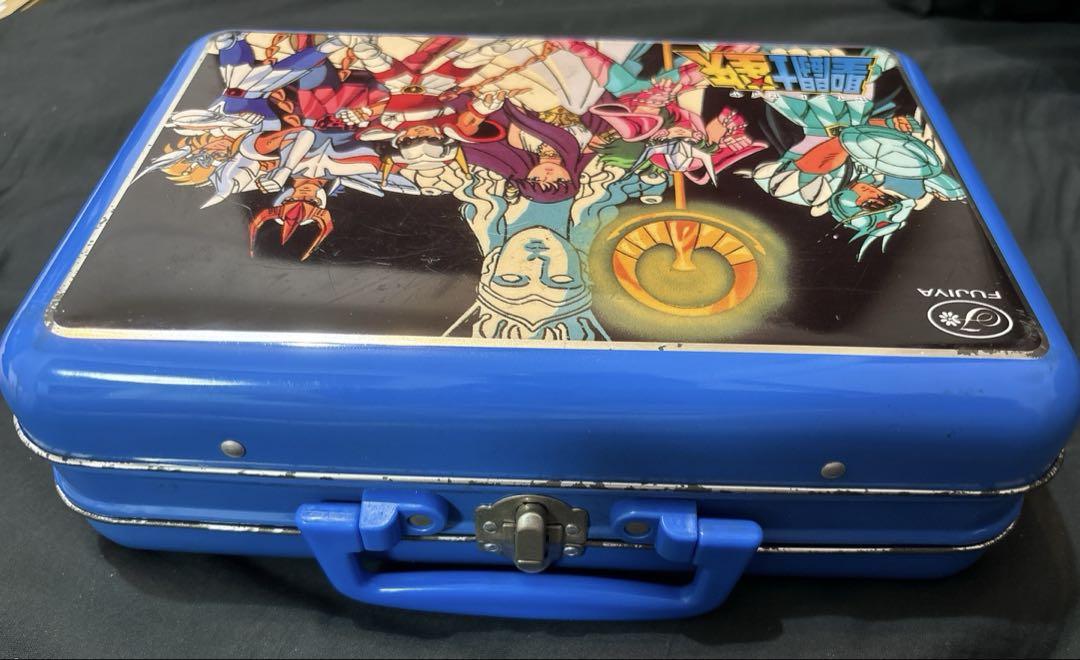 中古】 聖闘士星矢 お菓子缶 不二家 レトロ お菓子BOX - メルカリ