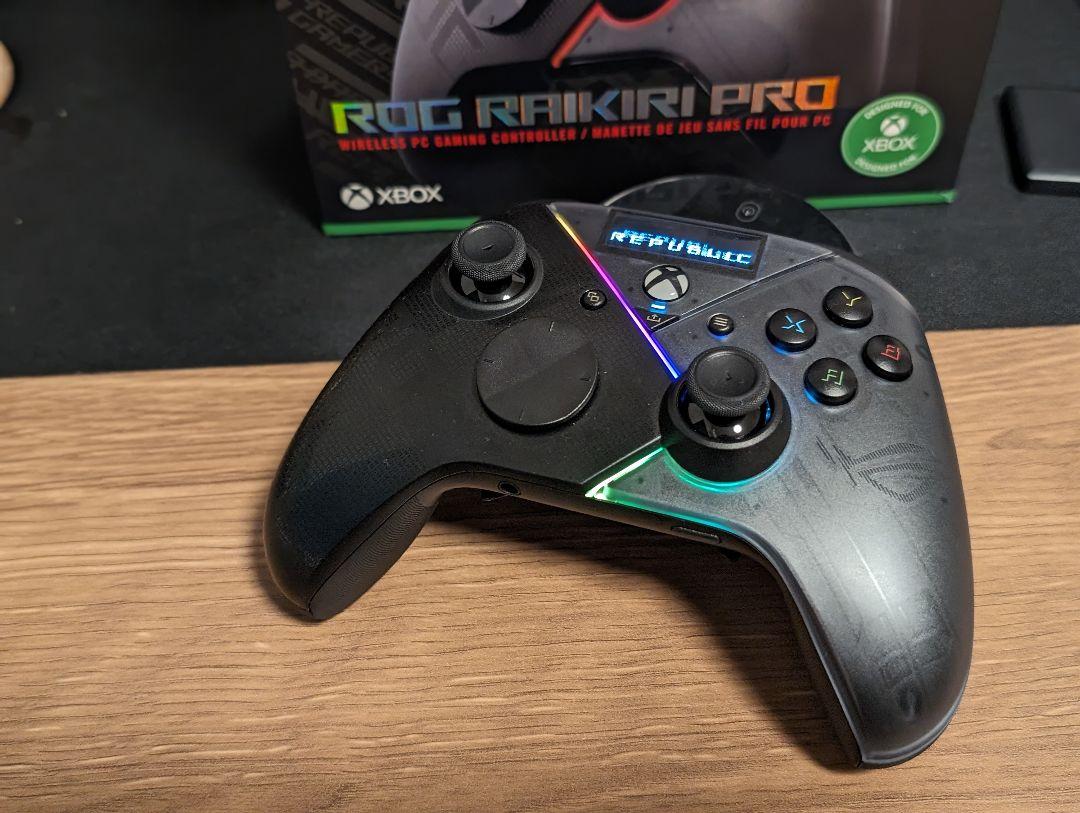 ROG RAIKIRI PRO 無線 コントローラー