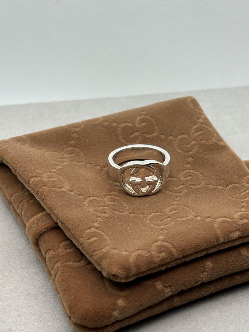 な*☆様 GUCCI グッチ　インターロッキング Gリング 9号