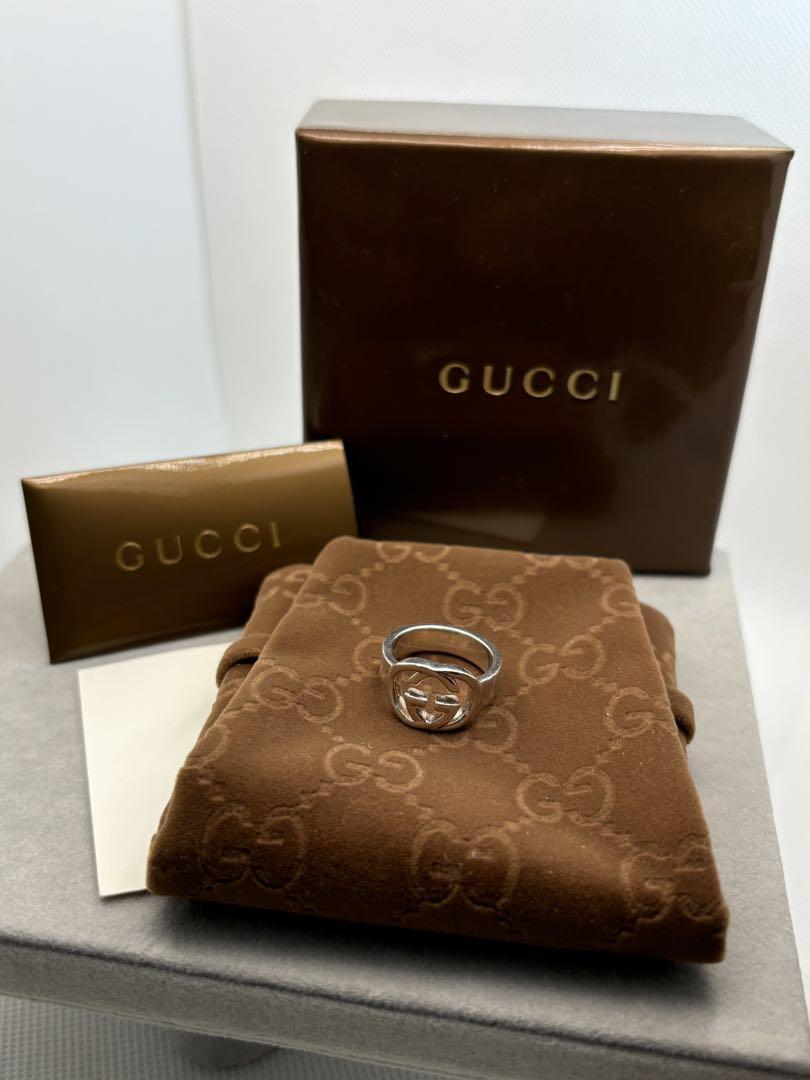 な*☆様 GUCCI グッチ　インターロッキング Gリング 9号