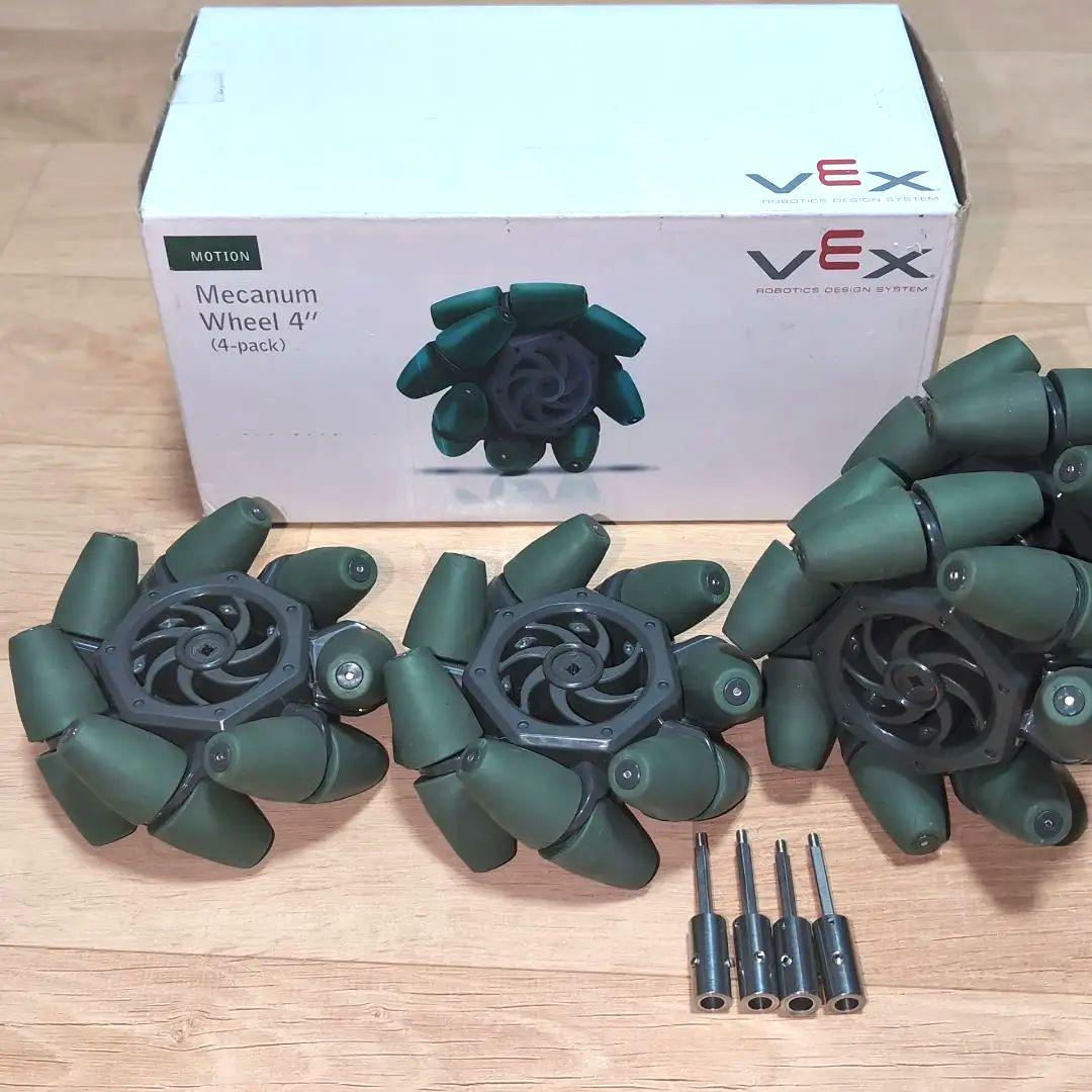 【希少品】Vex 4インチメカナムホイール 4個set  ロボット用