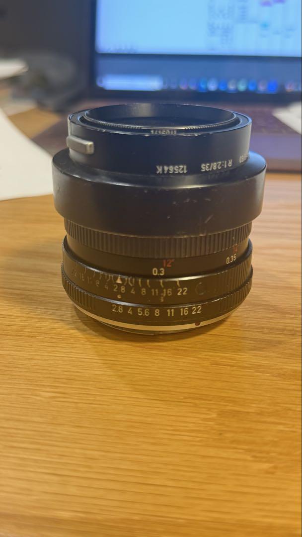 Leica Elmarit-R 2.8/35mm 単焦点ポートレートレンズ - メルカリ