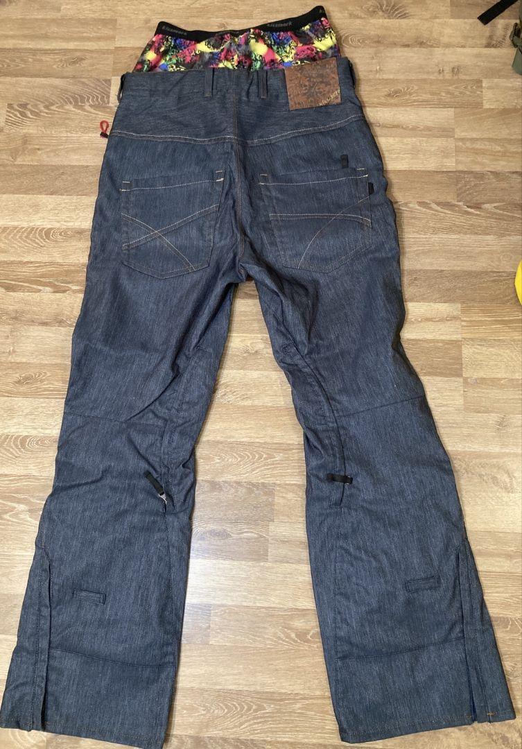 kissmark】スノボウェア デニムパンツSサイズ | terrabrasilis.com.br