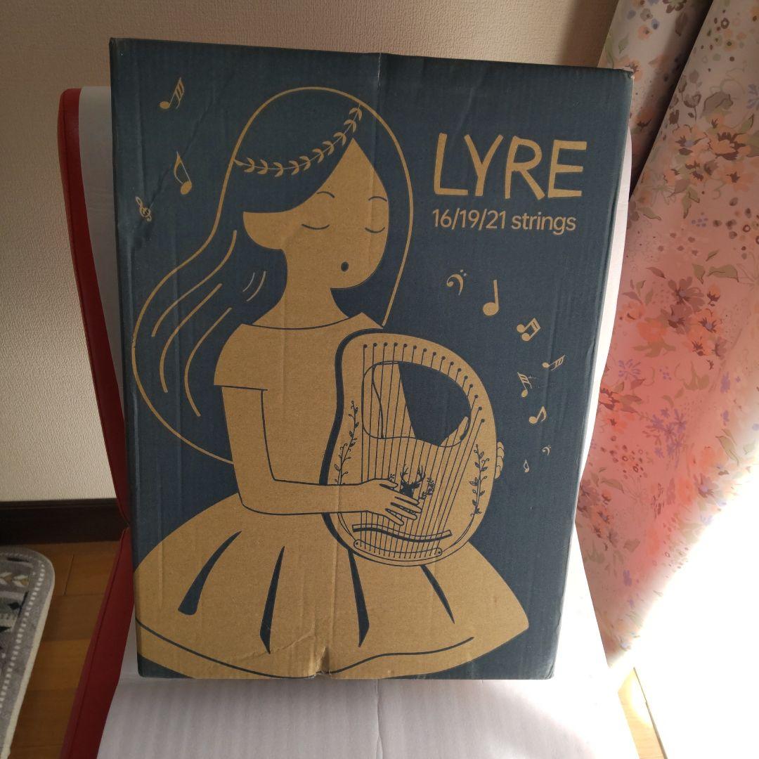 ライアーハープ19弦  美品弦楽器