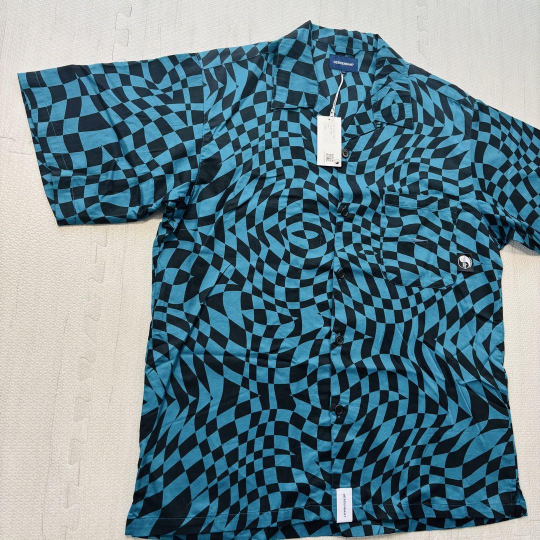 新品 DESCENDANT × T&C コラボ 半袖シャツ オープンカラー