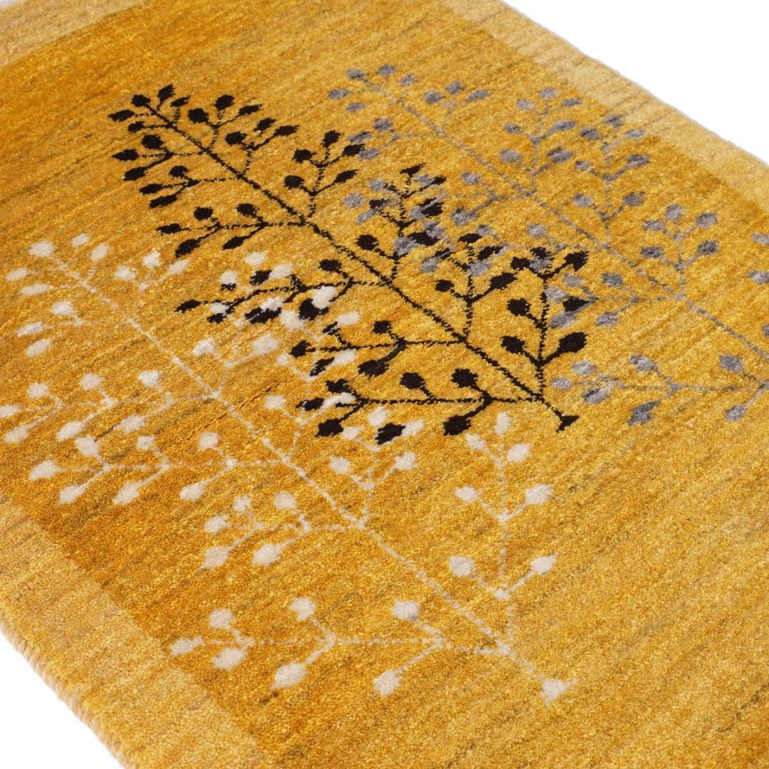 お得2022 塞翁が丙午様 ギャッベ リーズ 90×65cm i29Em-m72173041828 国産好評
