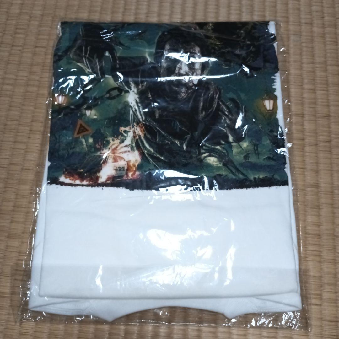 ハルカミライ ホラーナイトTシャツ 白 Lサイズ ハルカミライ ホラーナイトTシャツ 白 Lサイズ Amazon.co.jp