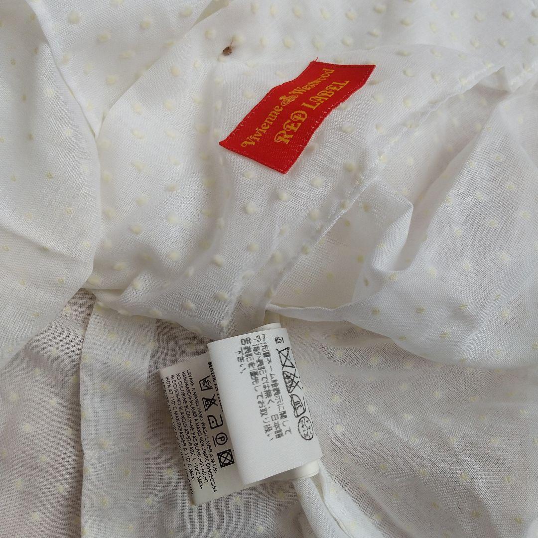 未使用タグ付きVivienne Westwood シアートップス ブラウス