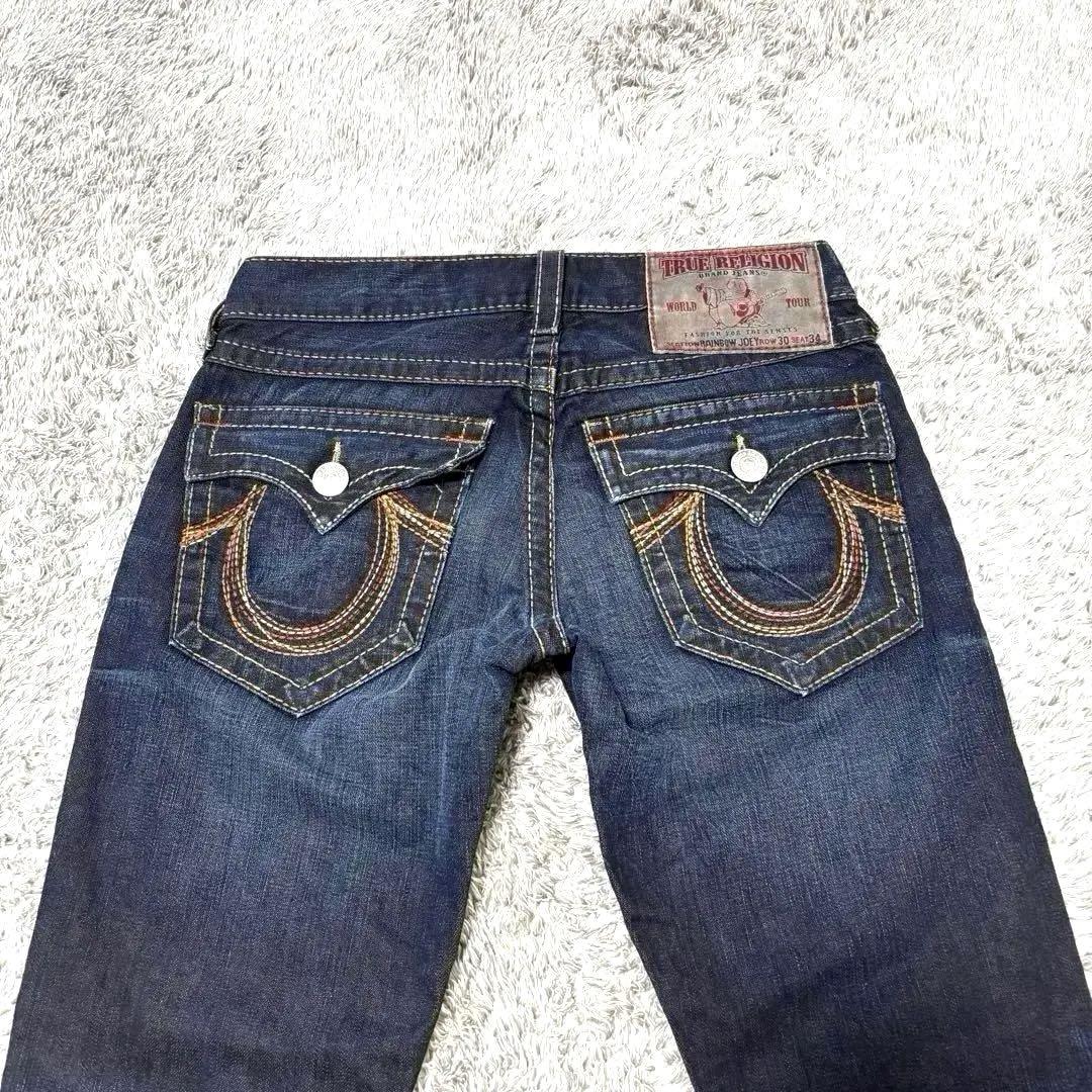 【美品】TRUE RELIGIONトゥルーレリジョン RAINBOW JOEY