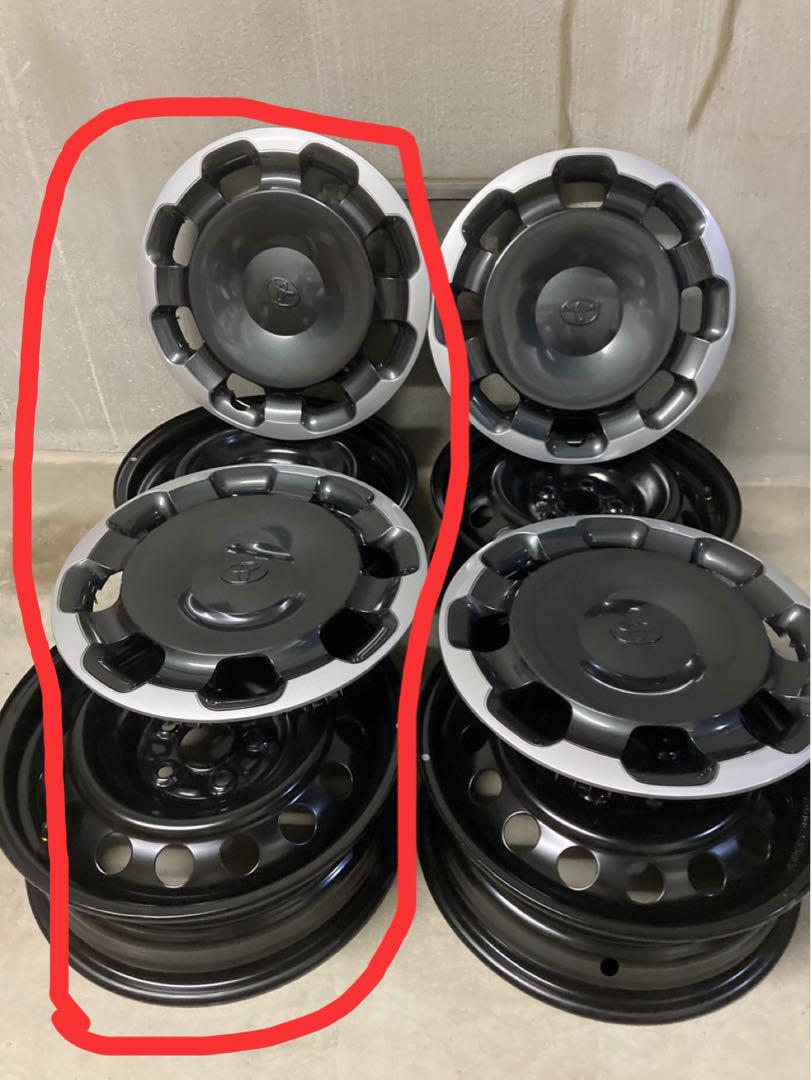 TOYOTA トヨタ　シエンタHV Z純正ホイール、キャップセット2