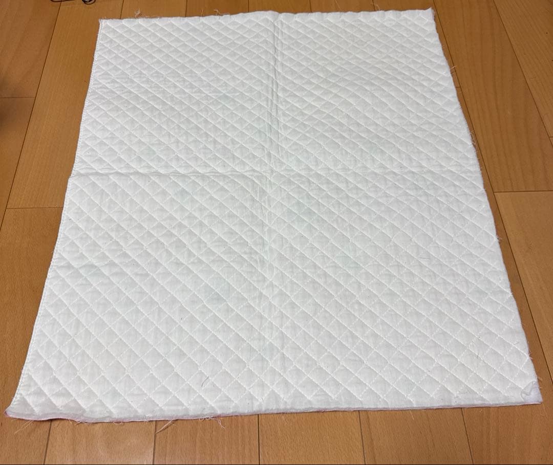 希少　レア　ハローキティ キルティング　生地ピンク1999年製