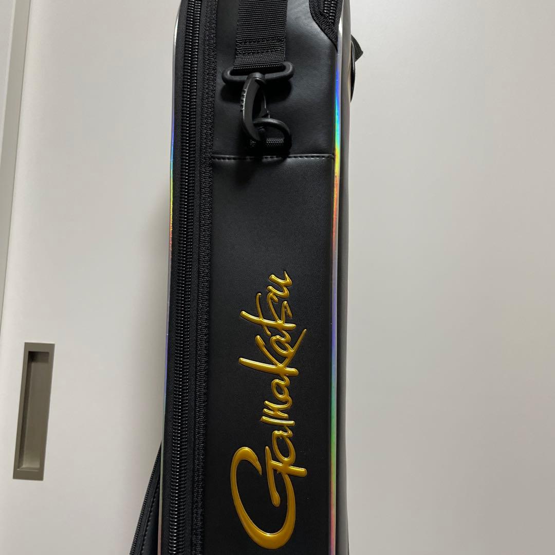美品 Gamakatsu がまかつ がま磯 ロッドケース ブラック/ゴールド 美品 Gamakatsu がまかつ がま磯 ロッドケース ブラック/ゴールド