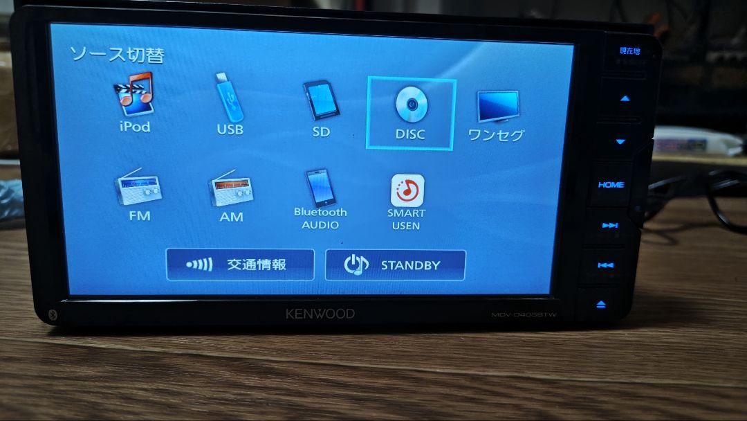 7♪ MDV-D405BTW ワイド KENWOOD ケンウッド カーナビ ナビ