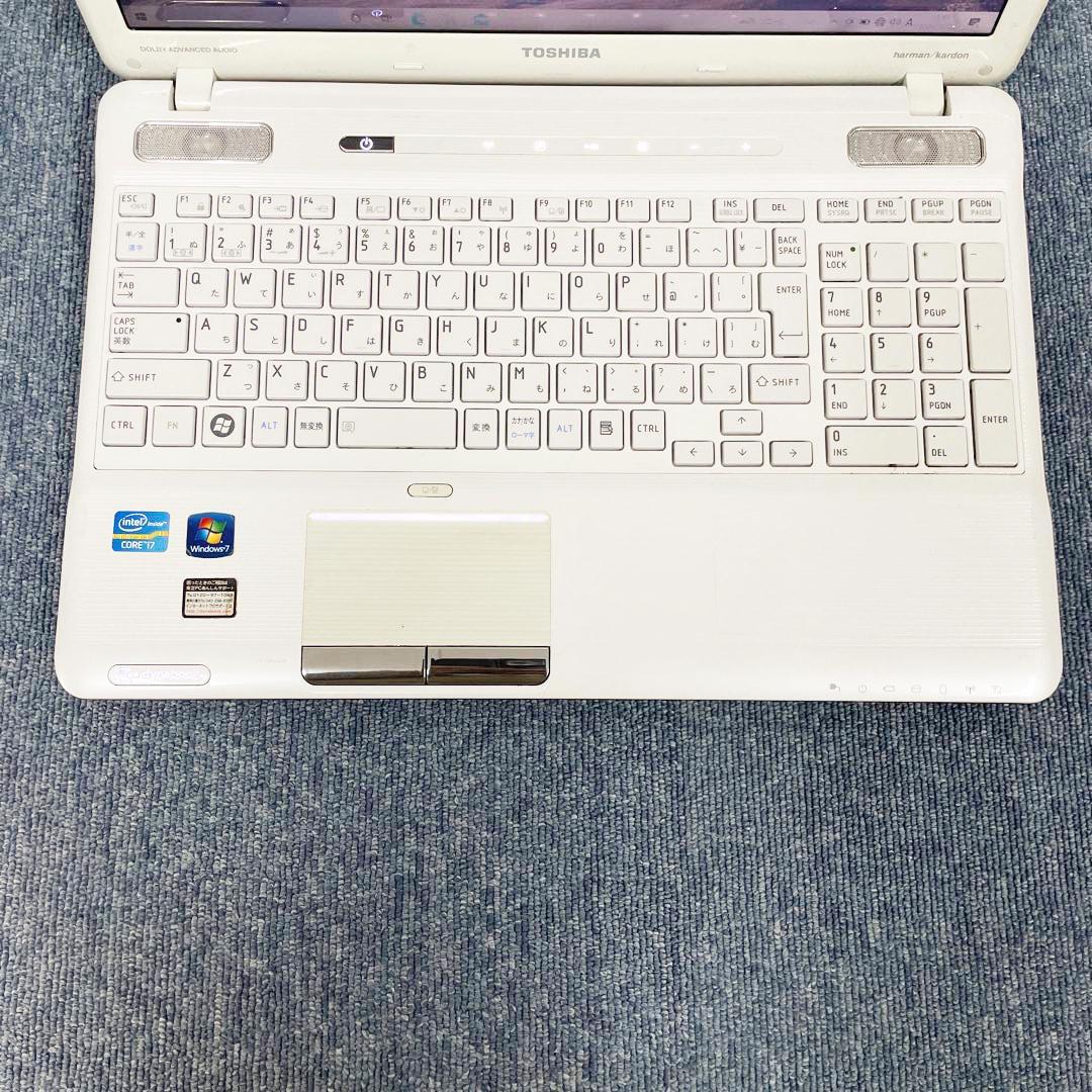 東芝 Windows11 i7 オフィス付き 爆速SSD搭載 初期設定済み