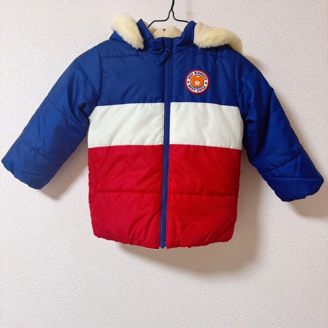 新品　ミキハウス　ホットビスケッツ　ダウンコート　ジャンパー　100