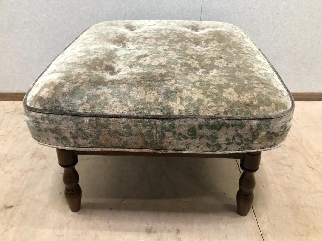 【希少・ヴィンテージ】 カリモク家具　karimoku オットマン　75035-