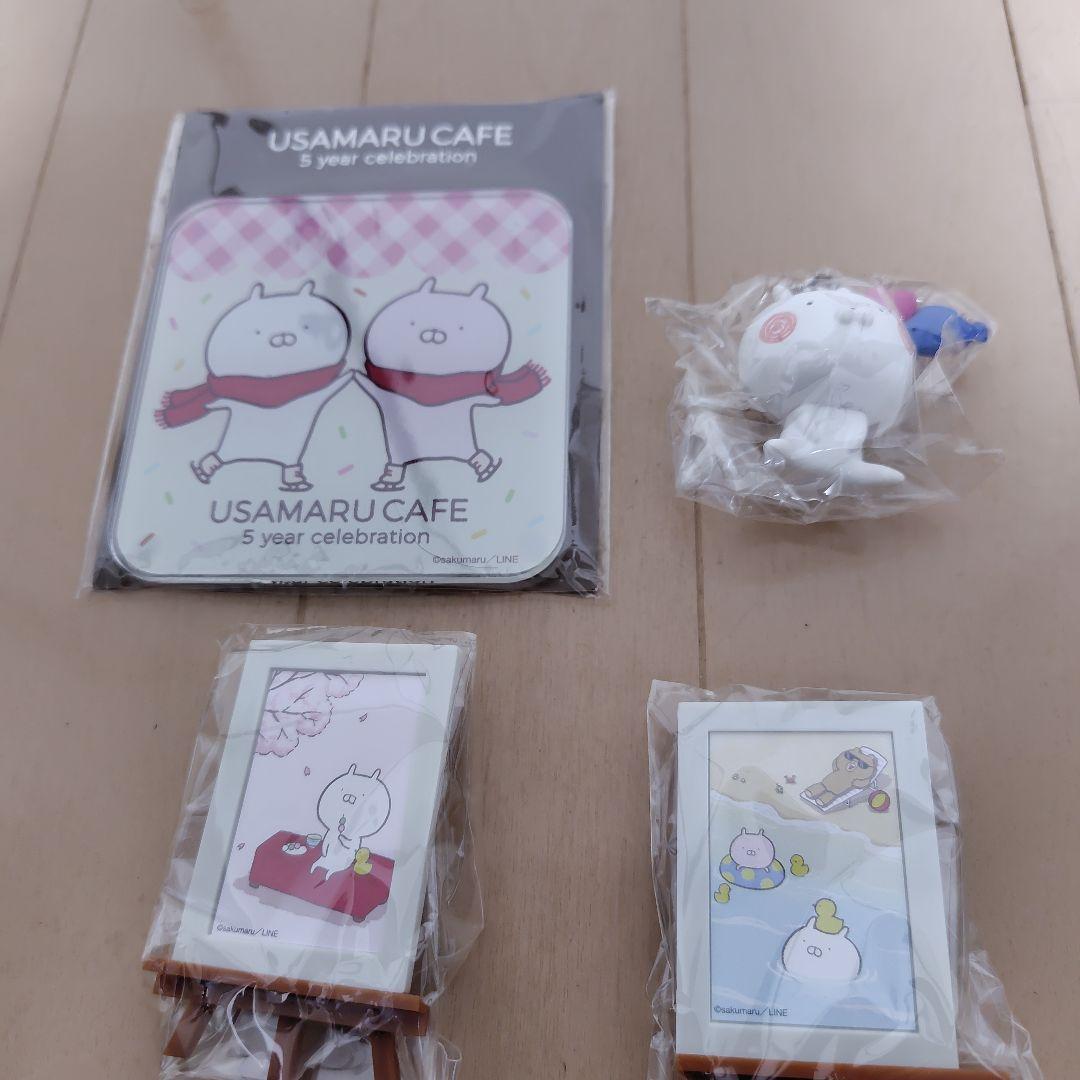うさまる19点セット②たっとんぬいぐるみ　うさまるうさまる 7周年フィギュア付き