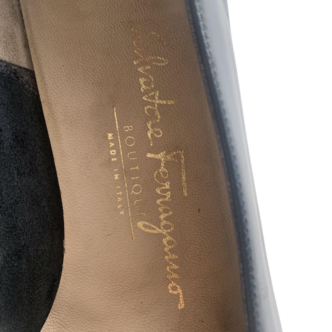 Salvatore Ferragamo フェラガモ　バレエフラットシューズ 黒