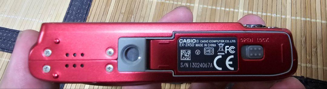 CASIO EXILIM EX-Z450 デジタルカメラ レッド カシオ
