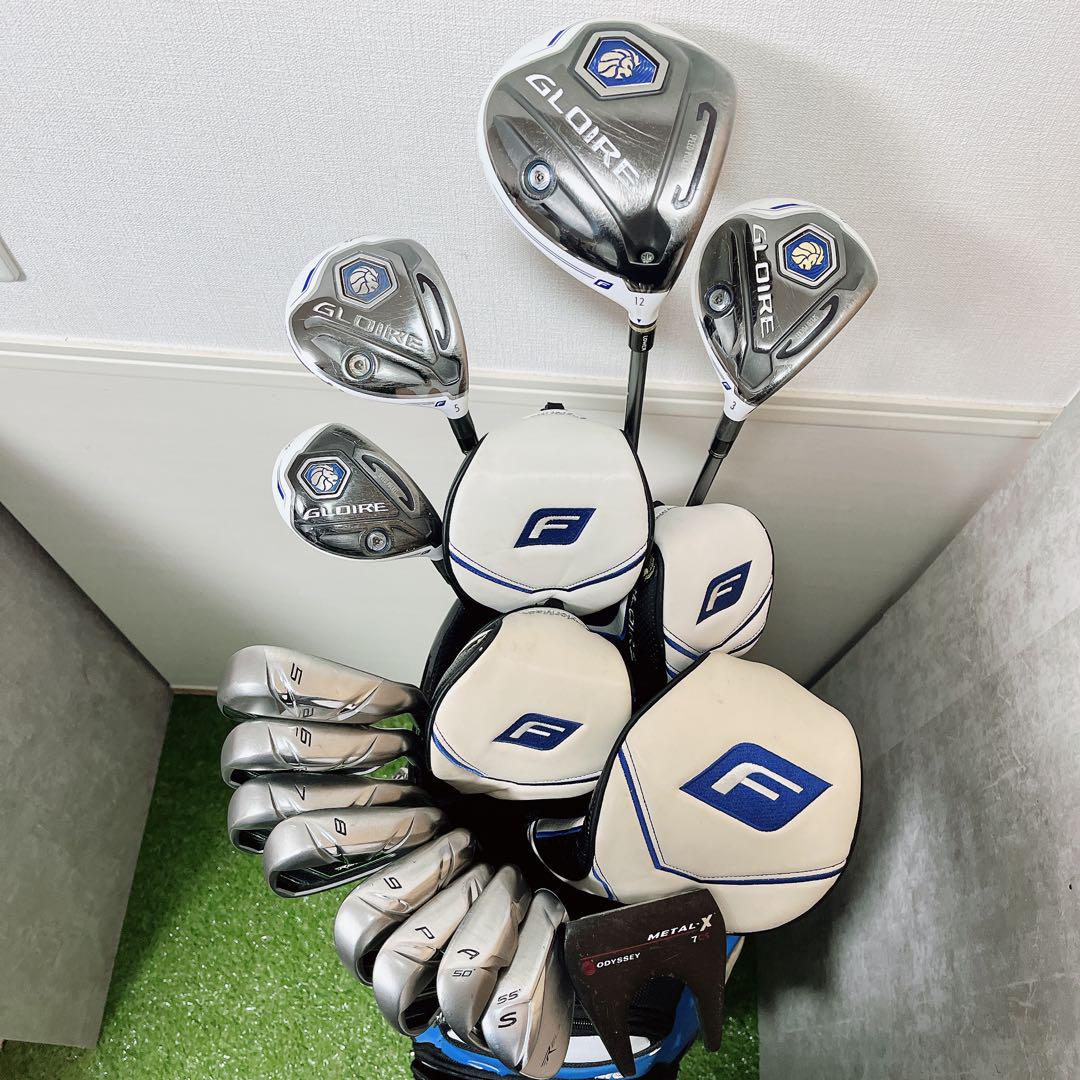 テーラーメイド グローレF ゴルフクラブ メンズ セット 初心者 S 右利き